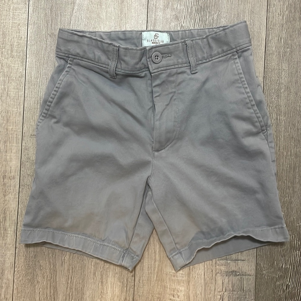 Class Club Boys Size 8 Flat Front Oxford Shorts
